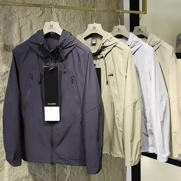 

Легкая ветрозащитная и водоотталкивающая куртка с капюшоном серии Dijia для повседневной носки и активного отдыха, стильная городская модель для пар