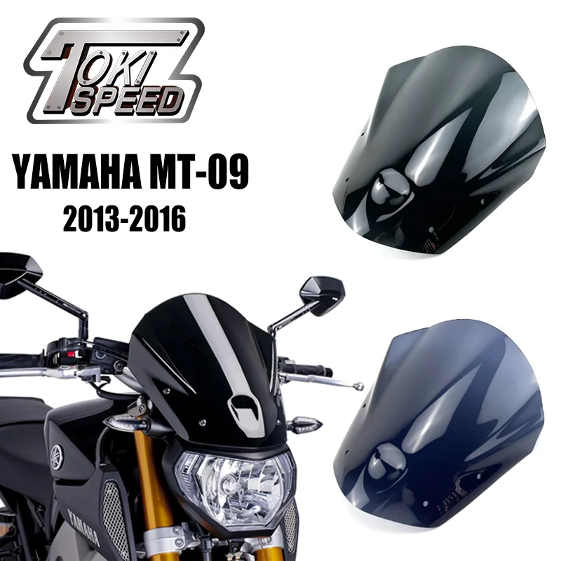 For Yamaha 2013 2014 2015 2016 MT-09 FZ-09 FZ09 MT 09'13-'16 Motorcycle sport Touring MT09 Windshield WindScreen Wind Deflector