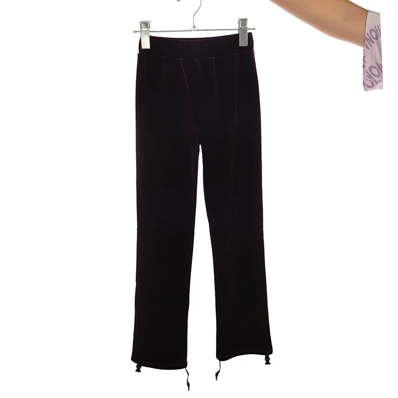 Custom Figure Skating Pants Skating Competition Outfit Boys Men\'S Pants Show Training Outfit Velvet