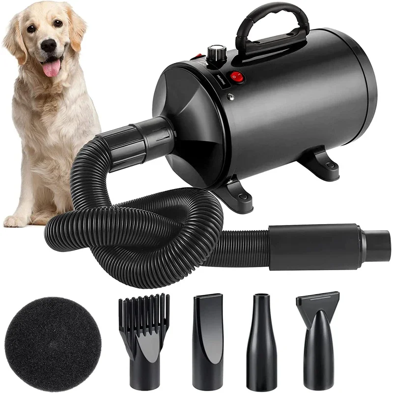 

High Power Pet Hair Dryer Hair Blowing Water Blower For Dogs And Cats Pet Grooming Hair Drying Force Dryer Blower