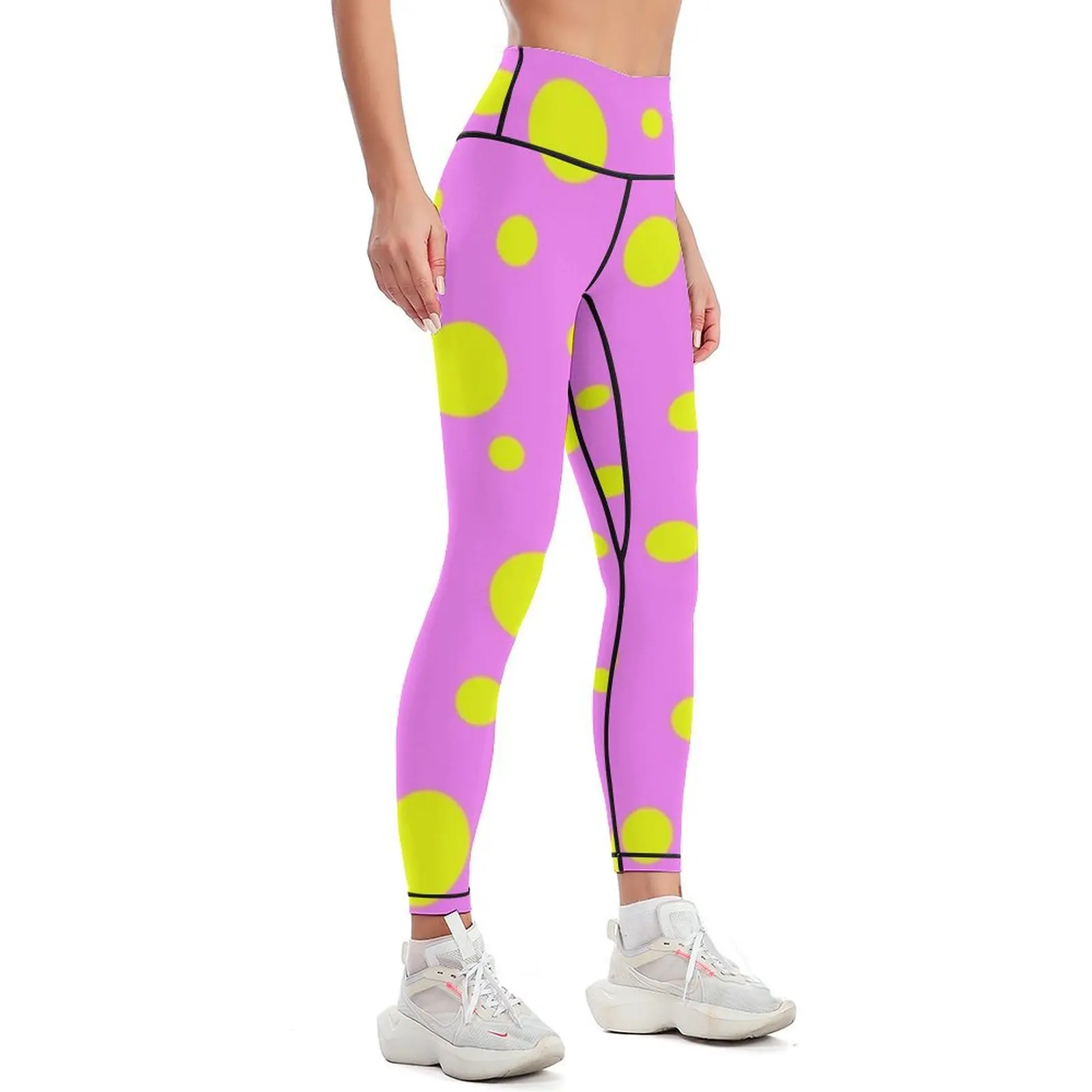 Blobby Spots Leggings Women's high waist Women's tights legging pants raises butt Womens Leggings