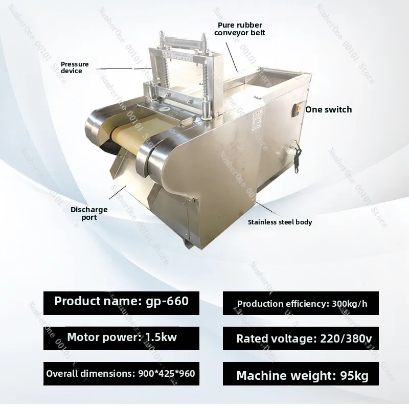 Multifunctional Fruit Dicing Machine Commercial for Mango Jujube Kiwi Vegetable Cutter