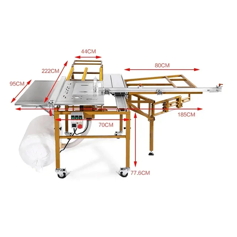 

High Quality Saw Table Wood Cutting Portable Desk Table Saw Table Saw for Large Wood Sheets