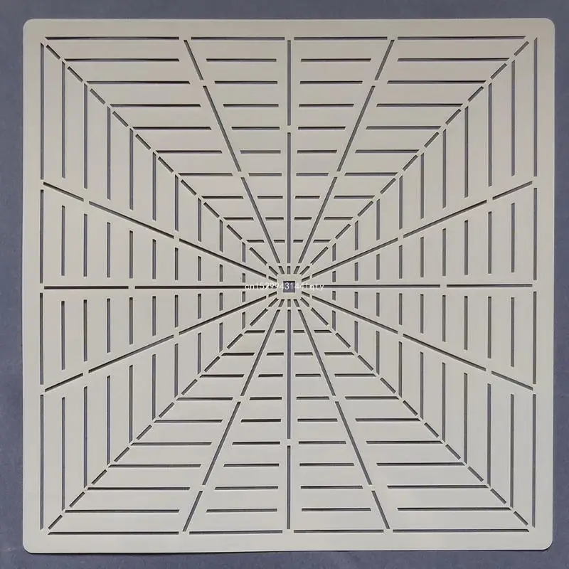 Mandala Drawing Stencils Auxiliary Tool DIY Rock Scrapbook Embossing Decorative Dropship