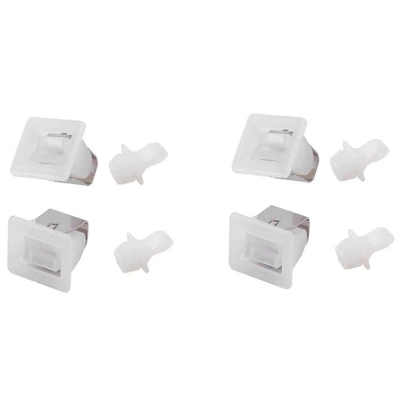 AA49 8 Pieces Suitable For 306436 279570 Dryer Door Latch Kit, Suitable For Whirlpool Kenmore Clothes Dryer