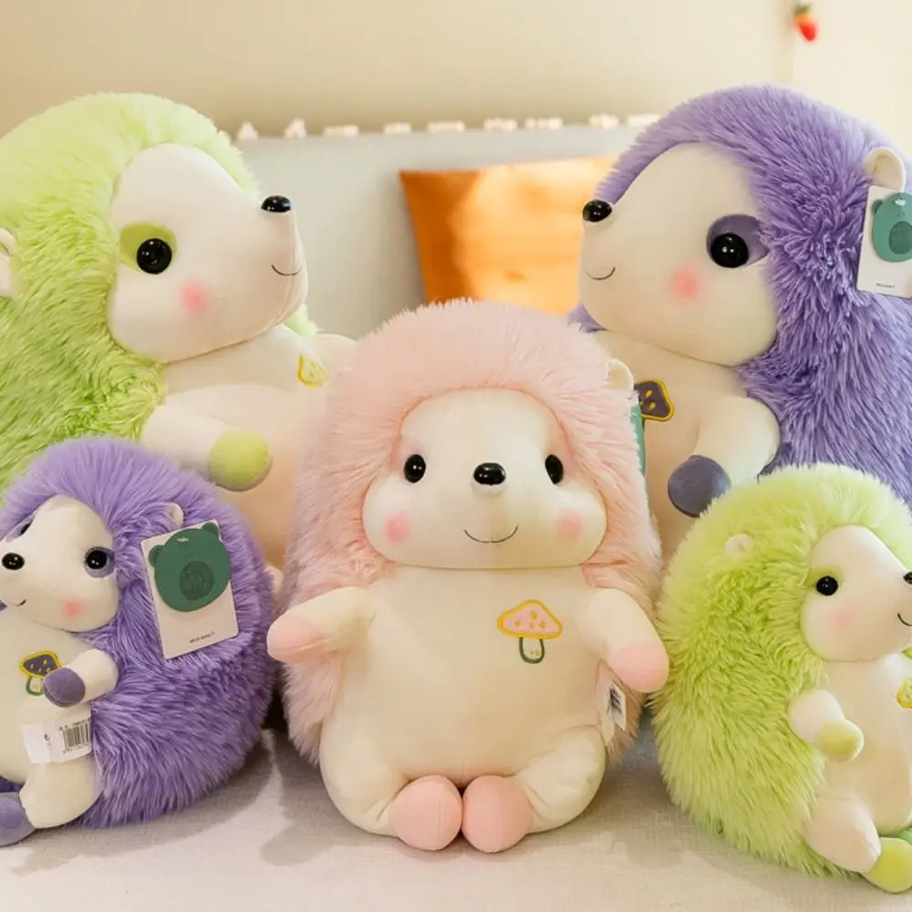 Decoración de la habitación, Animal relleno, muñeco de peluche de erizo, juguete de peluche de erizo Kawaii suave, muñeco de peluche de erizo bonito de la vida Real para niños