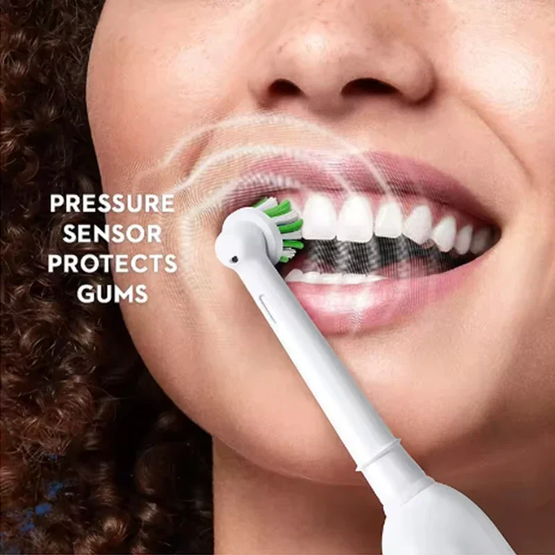 Oral B Pro1 Max 3D Intelligent Pressure Control 4 Operation Modes Sensor Rechargeable Electric Toothbrush with Free Brush Heads