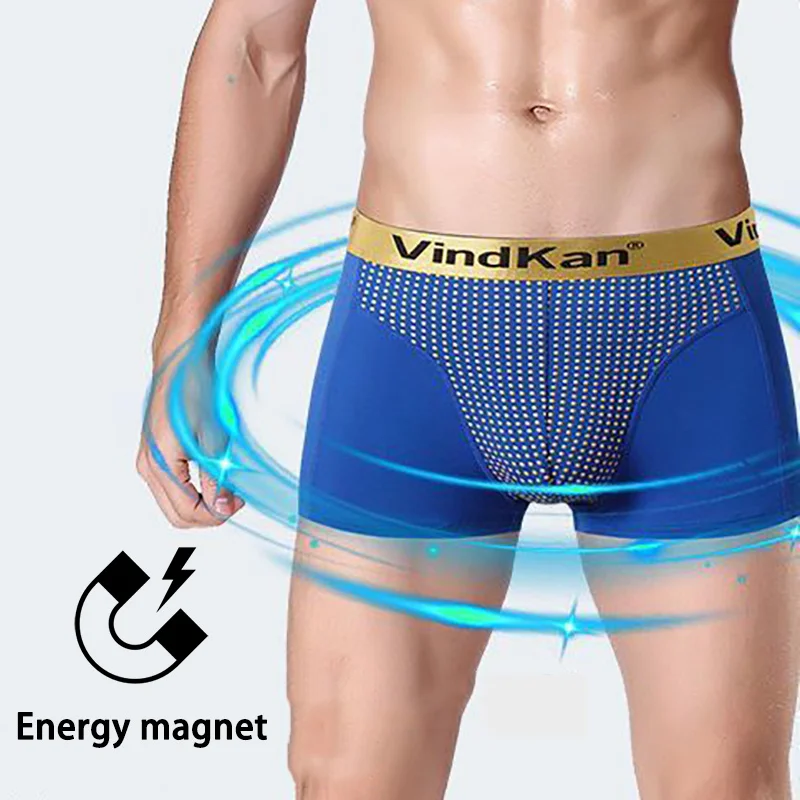 4th Man Magnet Underwear Energy Lingerie U-Convex Fashion Crotch Body Health Care Bulge Pouch Boxers Physical Enhance Underpants