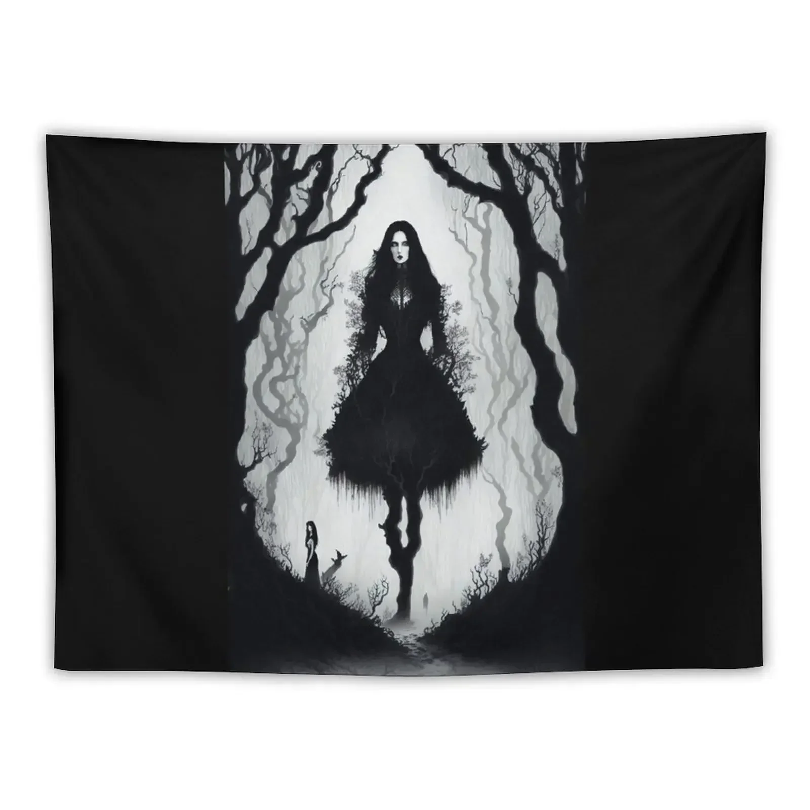 

Trapped by the forest No.1 Tapestry Bedroom Decoration Aesthetics For Room Decoration Room Tapestry