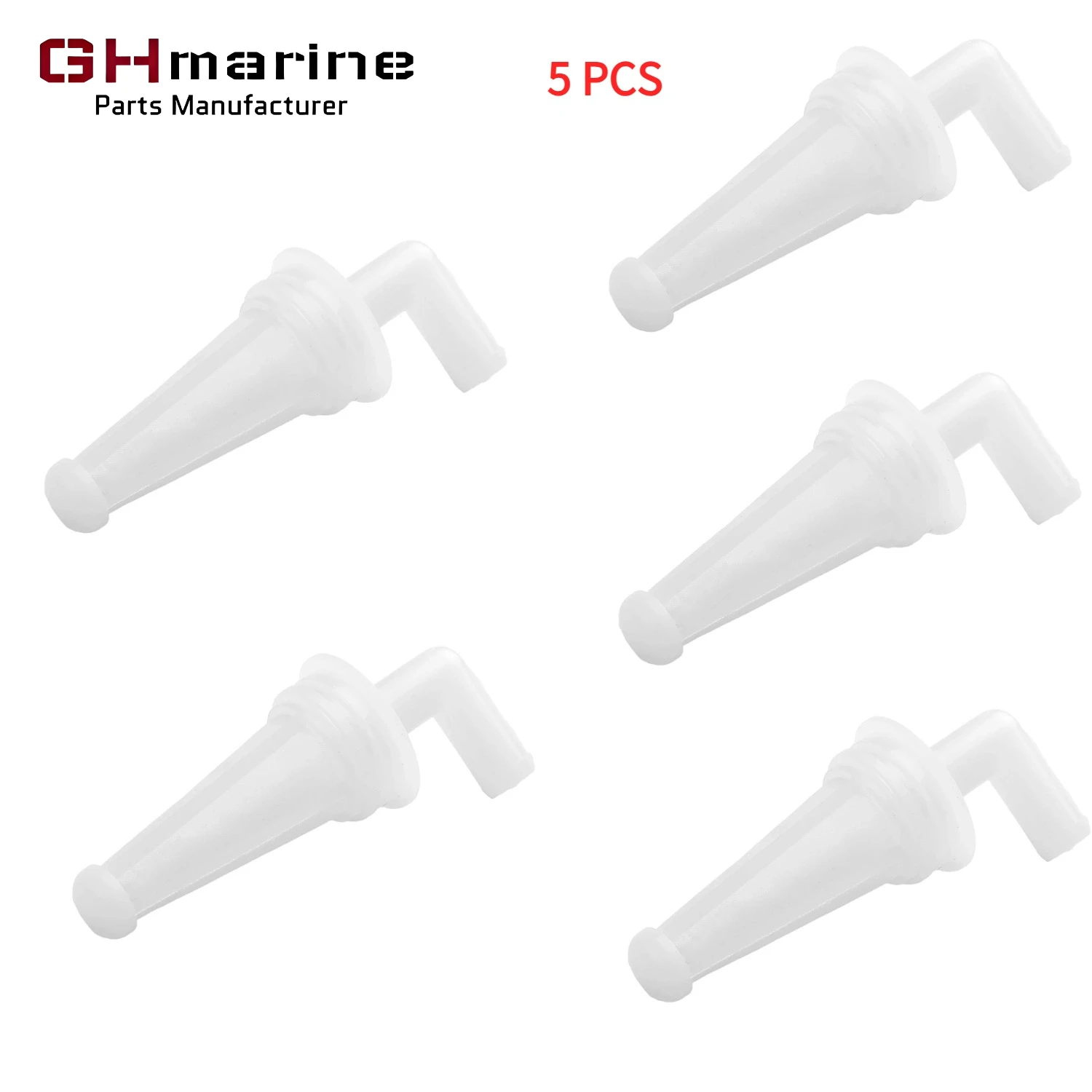 

5 шт. топливных фильтров для подвесных моторов Johnson Evinrude OMC 90-175 HP V4 и V6, 18-79781, 433190, 0433190, морские.