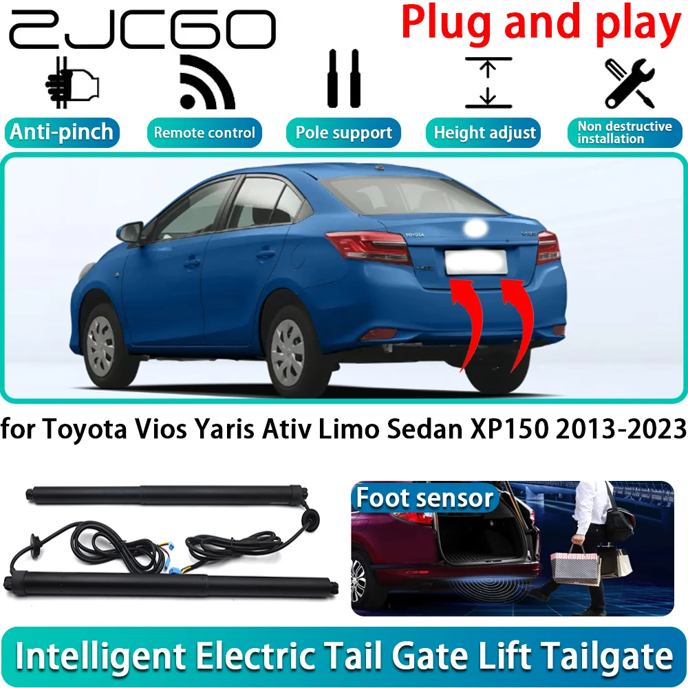 

for Toyota Vios Yaris Ativ Limo Sedan XP150 2013-2023 Car Electric Powered Tailgate Power Liftgate Automatic Tailgate System