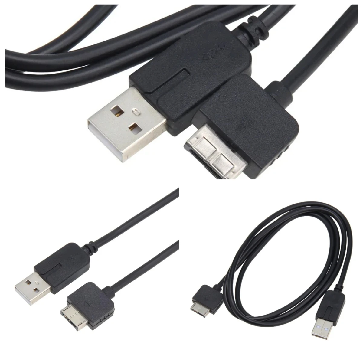 

300 шт., 1,2 м, 2 в 1, USB-кабель для передачи данных, синхронизации данных, зарядный кабель для Sony PlayStation PSV1000 PS Vita PSV 1000, провод