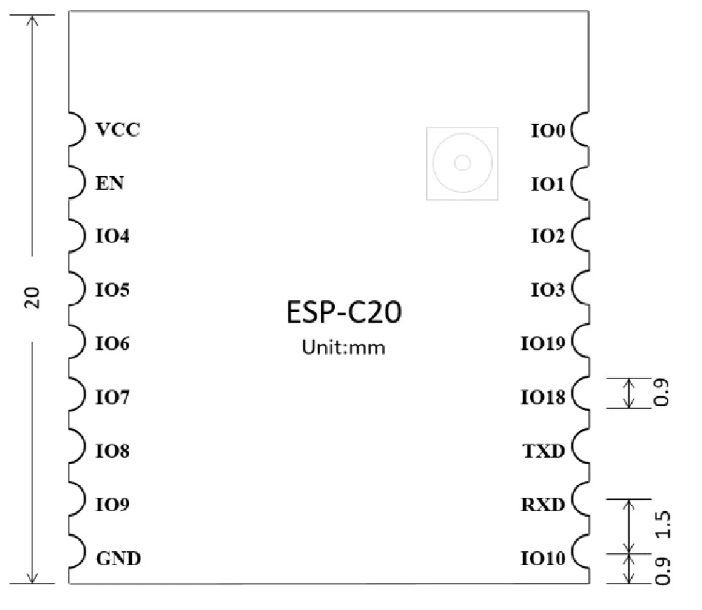 ESP32-C3 ESP8685 Espressif WiFi & Bluetooth Module ESP32-C3-12F ESP32-C3-20 ESP32-C3-32Compatible ESP32-C3-WROOM ESP32-C3-MINI