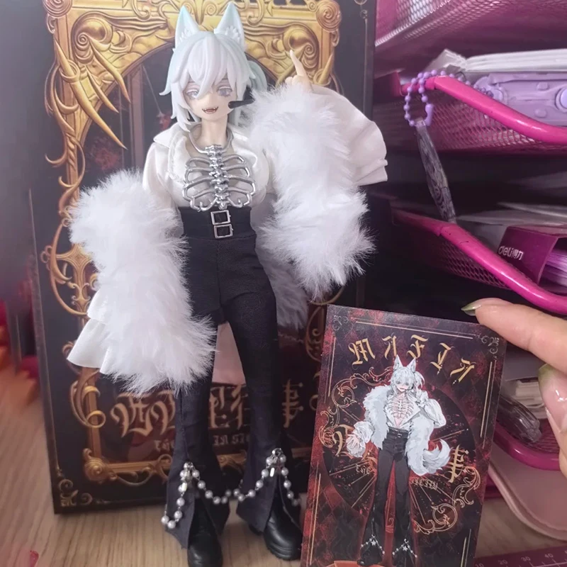 

Коллекционная кукла Jidong Shunxi 8-й серии BJD/MJD, шарнирная, в слепой коробке, на блистере, из ПВХ, с нарядом, подарок для ребенка