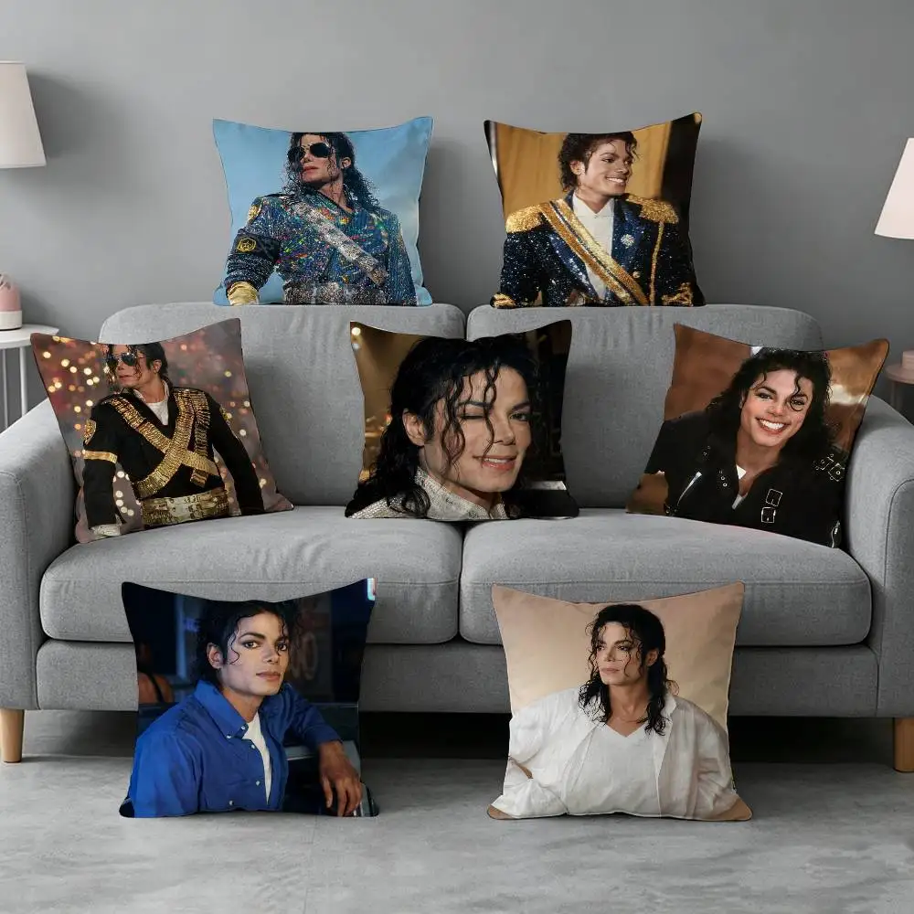 Superstar-r Michael Jackson Pillow cover gift High definition digital printing,Surprise  vivid pattern Household.
