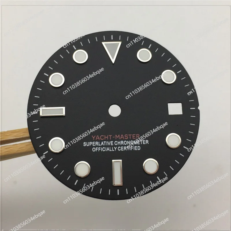 

Циферблат для часов Seiko 28,5 мм, модифицированный, с люминесцентными метками, для механизма 2813, AD4