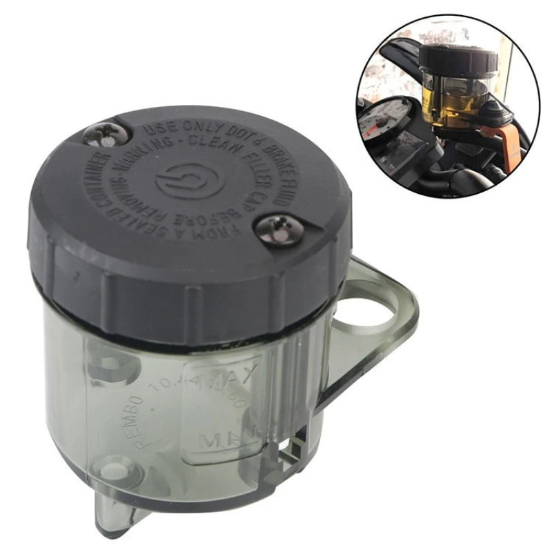 Universal Adelin Brake Fluid Reservoir Auto Bikes Motorcycle Scooter Oil Master Cylinder Foot Cup Dirt Bottle Accessories view 2