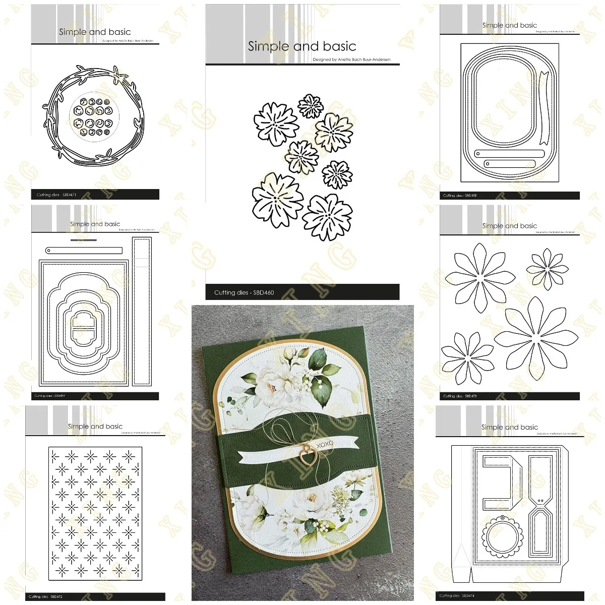 Metal Cutting Dies Stencils Scrapbook Diary Decoration Embossing Stencil Template Diy Card New Christmas Berries Wreath Flowers