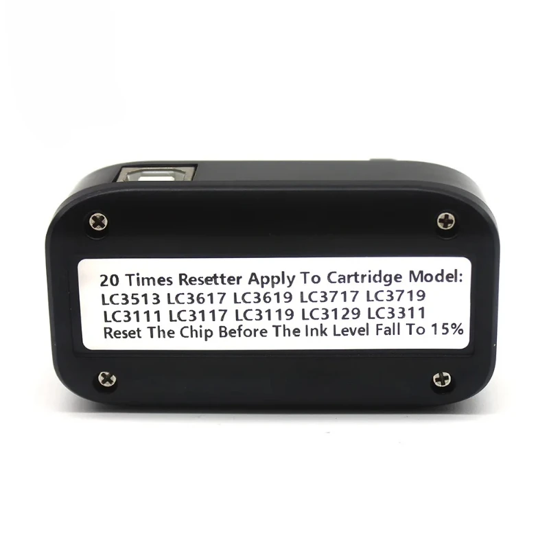 120 Times Ink Cartridge Chip Resetter for Brother LC3029 LC3329 LC3719 LC3513 Series Generation Printer Cartridge Decoder Plug