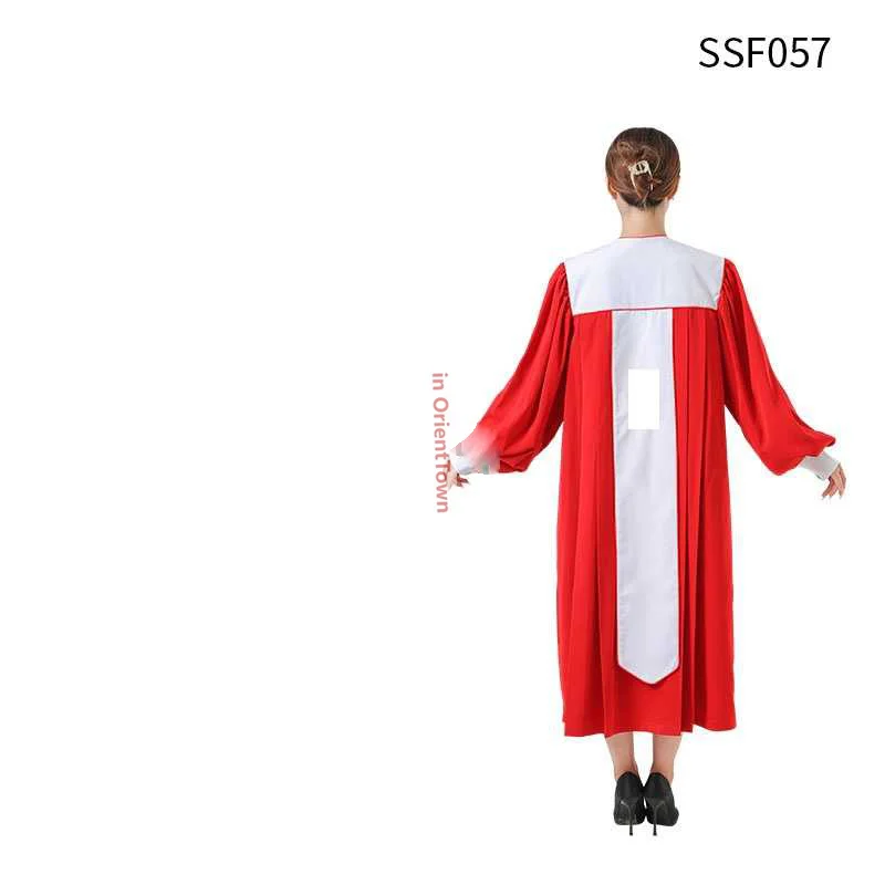 كريستيان جوقة فستان مُصمم حسب الطلب يسوع المخلصين فئة الخدمة موحدة الكنيسة الزفاف هينم ثوب المقدس رداء نون الملابس JT018