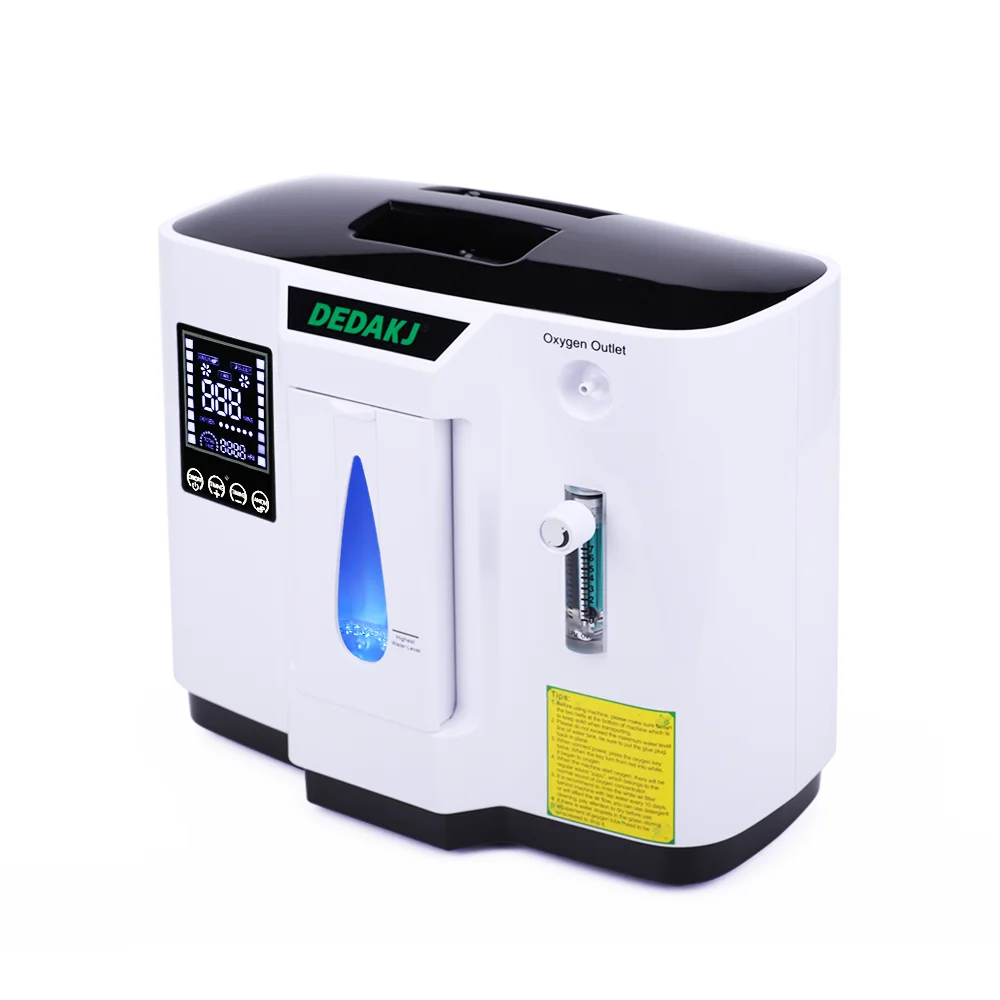 DEDAKJ DE-1A 1L-7L Oxygen Generator Oxygen Concentrator Air Purifier Oxygenation Machine 110V/220V