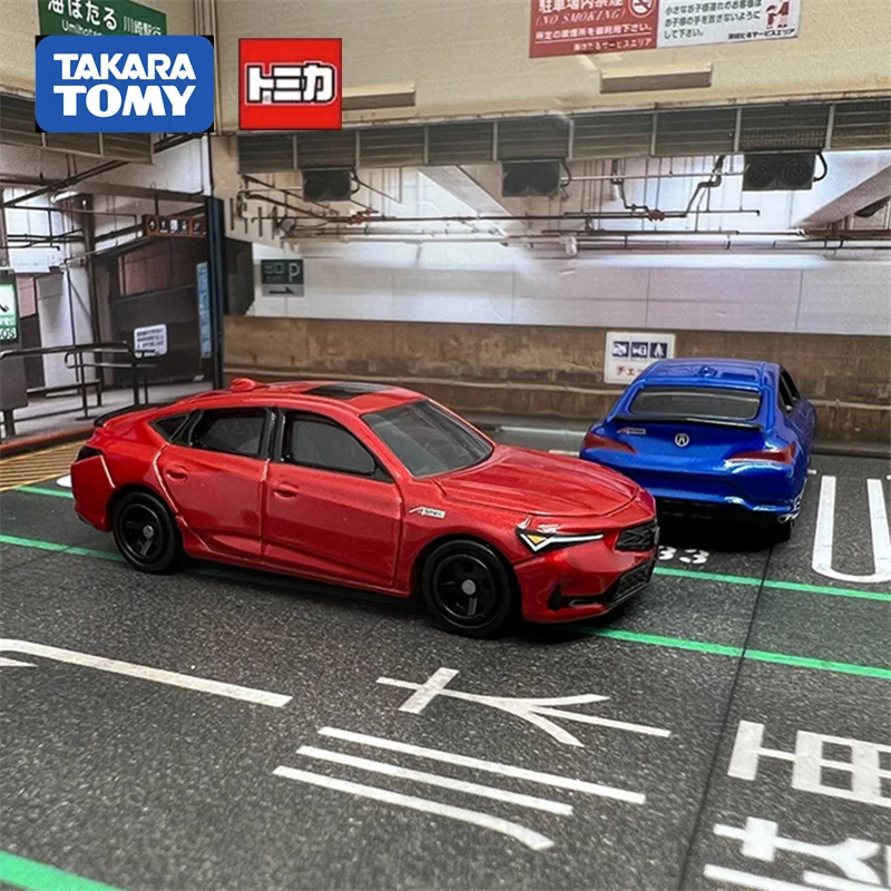 

Модель автомобиля Takara TOMY TOYOTA Acura INTEGRA NSX из сплава, литой металлический мини-гоночный автомобиль, модель миниатюрного масштаба, детская игрушка в подарок