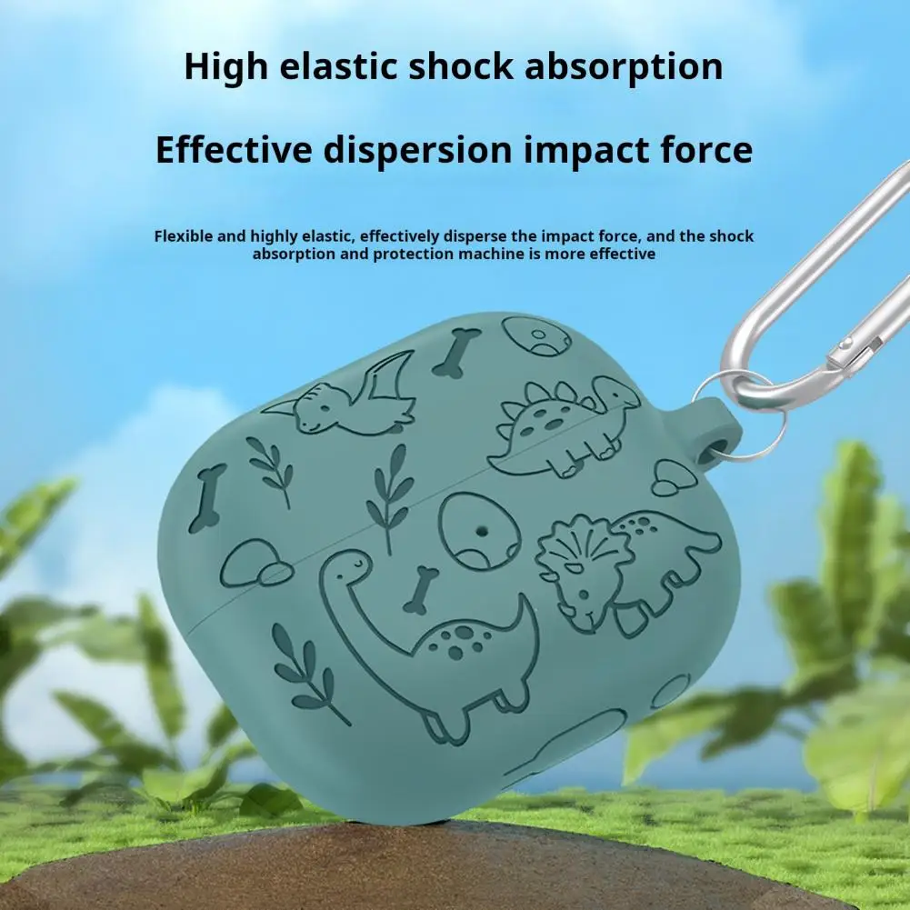 충격 방지 헤드폰 보호 커버, 액체 실리콘 이어폰 케이스, 버즈 3/3pro 용 실리콘 보호 커버