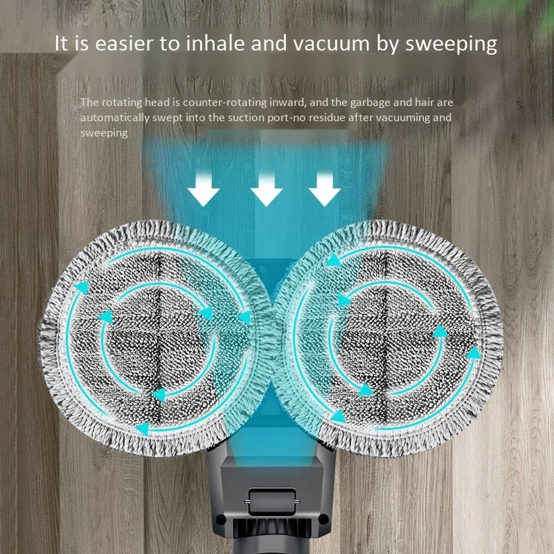 โปรโมชั่น!ไฟฟ้าเปียก Mopping แห้งสำหรับ Dyson V7 V8 V10 V11ไร้สายเครื่องดูดฝุ่นอุปกรณ์เสริมพร้อมถังน้ำ Mop Pads