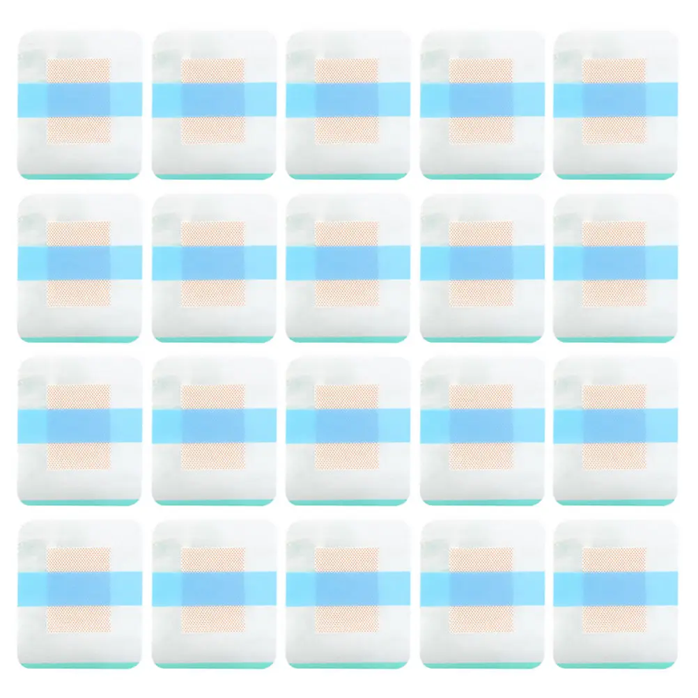 50Pcs Disposable Baby Belly Button Patch Waterproof Breathable Navel Sticker for Newborn Umbilical Wound Healing Cold Protection