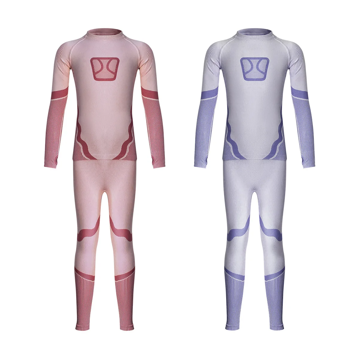 biancheria intima termica personalizzata per bambini e ragazze, abbigliamento sportivo e per allenamento fitness, set da sci a maniche lunghe, trekking, escursionismo