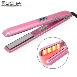 Hair Care Iron Ultrasonic Infrared Recover Damage Treatment Cold lrons LCD Display Professional Salon Tools Dual Voltage