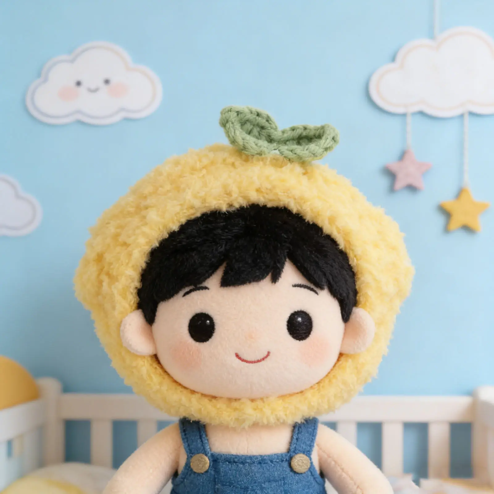 Mini sombrero estilo fruta para muñecas de 4 pulgadas, material suave y agradable para la piel, pequeño sombrero para manualidades, accesorios de disfraces, miniatura para casa de muñecas