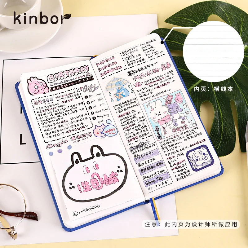 كينبور المحمولة جيب خطة أسبوعية فتاة دفتر صغير المفكرة رائعة الراقية مصغرة اليد دفتر الأستاذ كفاءة خطة الجدول الزمني