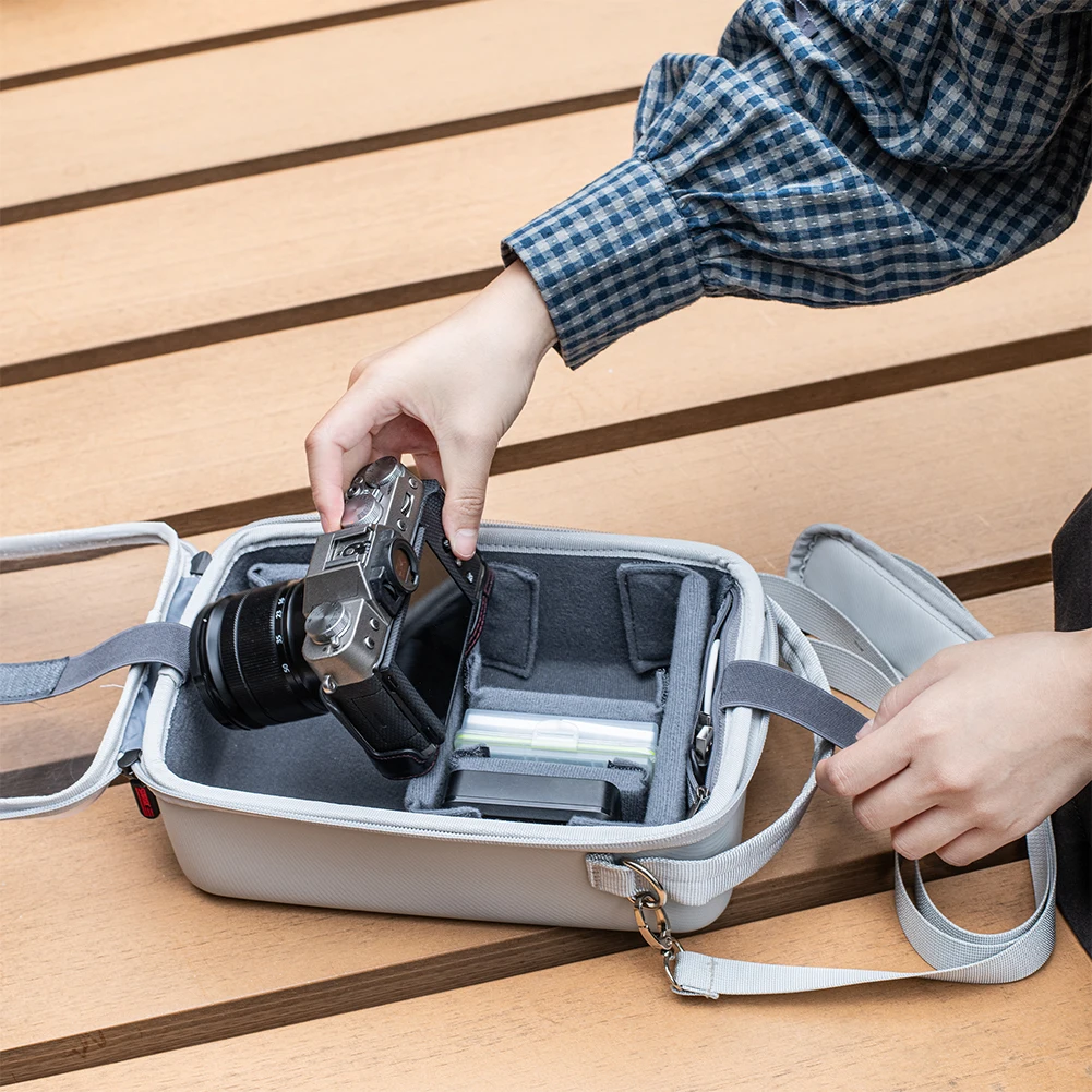 Visible Camera Bag Transparent Digital DSLR Bag Splashproof Digital Carry Bag Case Anti-Scratch Handbag for Action Camera Series