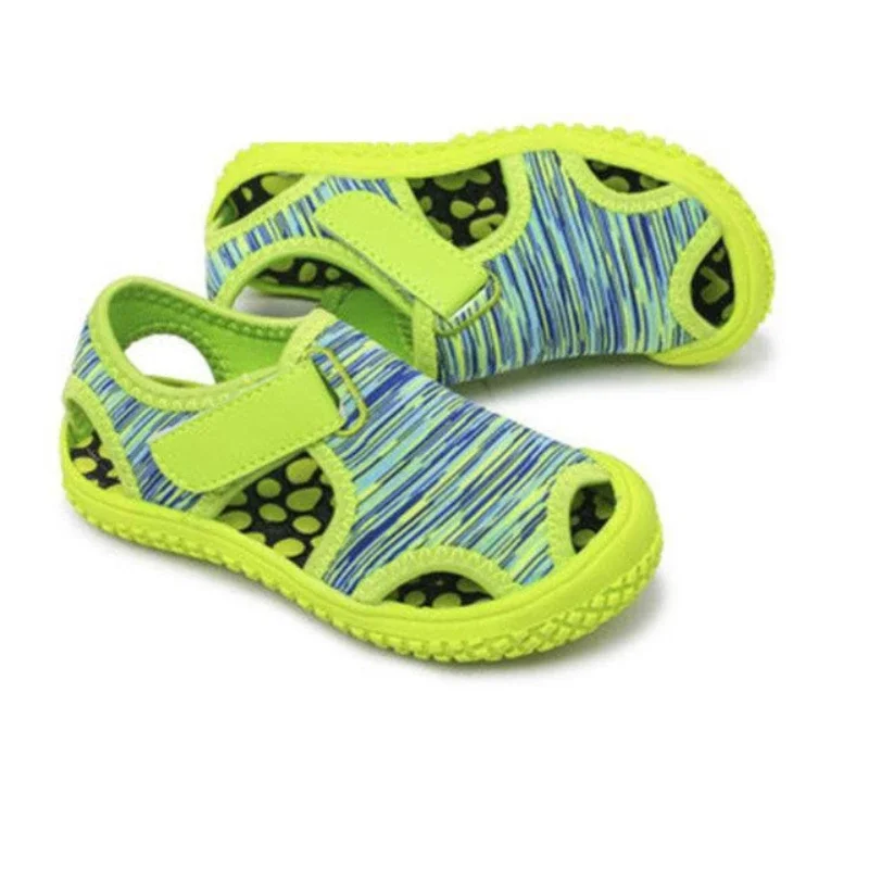 Kids Sandals Girl Children's Fashion Comfortable Breathable Netcloth Casual Shoes Boys Water Sports Children's Beach Shoes