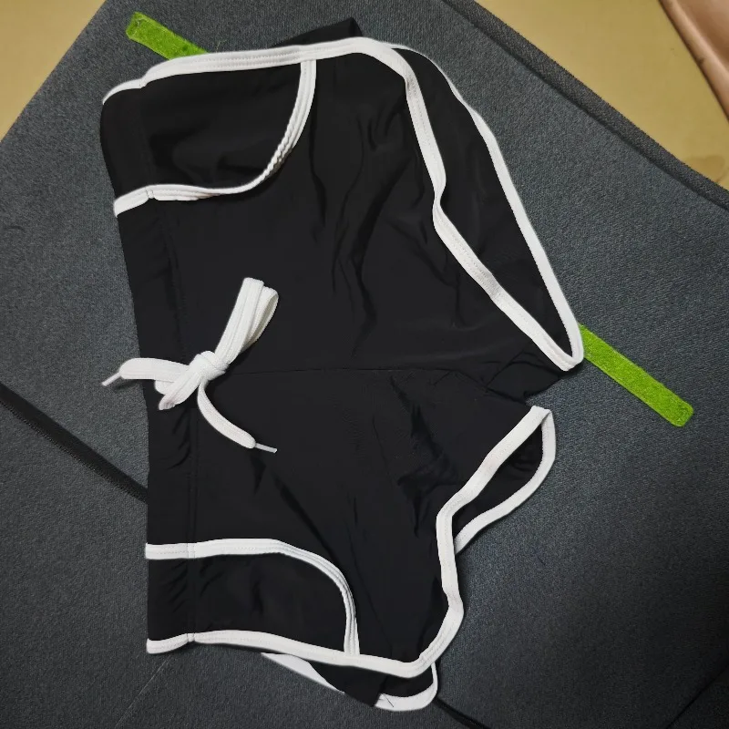 2026Fashion color matching men's underwear low-rise men's swimming trunks soft, light and breathable boxer shorts 4008-DK