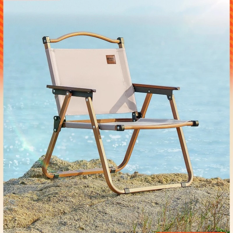 

Folding Chair Outdoor Folding Picnic Recliner Chair Portable Beach Camping Sun Lounger Backrest Sedia Pieghevole Portatile