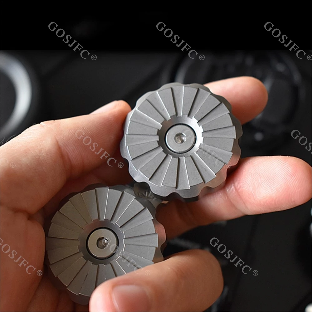 DANHUO Duocode mécanique Push Slider haptique pièce Fidget jouets pour adultes Fidget Spinner