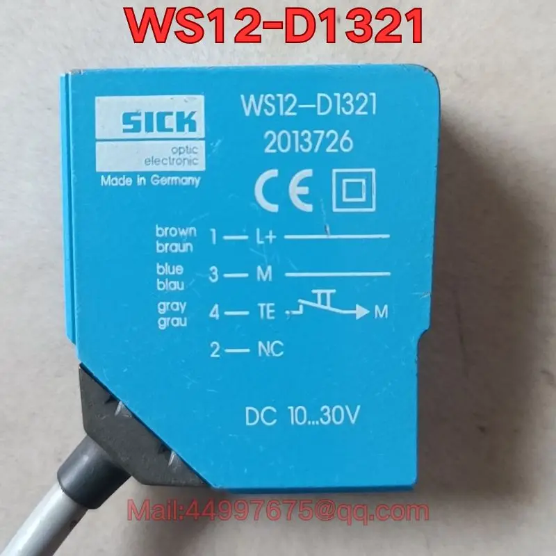 Бывший в употреблении тест функции датчика WS12-D1321 обычно