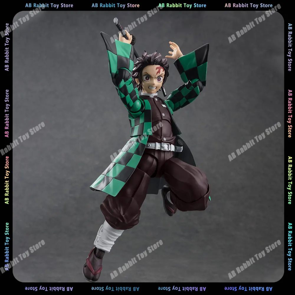 

Original Bandai Demon Slayer Anime Figure S.H.Figuarts Kamado Tanjirou Action Figurine Collection Shf Demon Slayer Statue Toy Gk