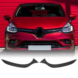 Head Lamp Light Moulding Cover Trim 260946277R 260446897R For Renault Clio IV (2012-2019) - Front Bumper Eyebrow Accessory