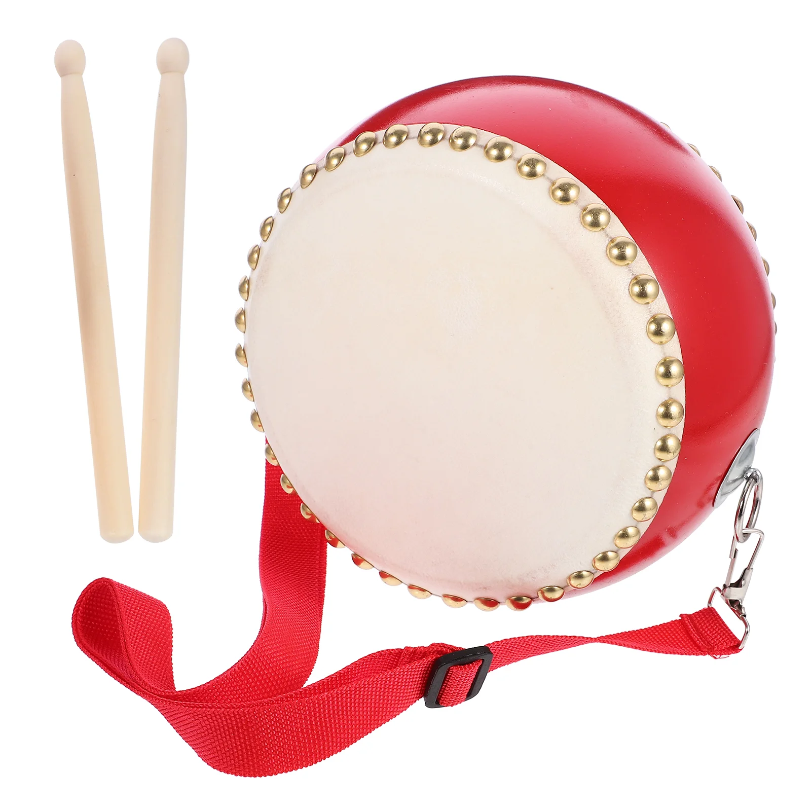 Listening Practice Toy Bright Color Children Drum Wooden Kids Music Performance Log