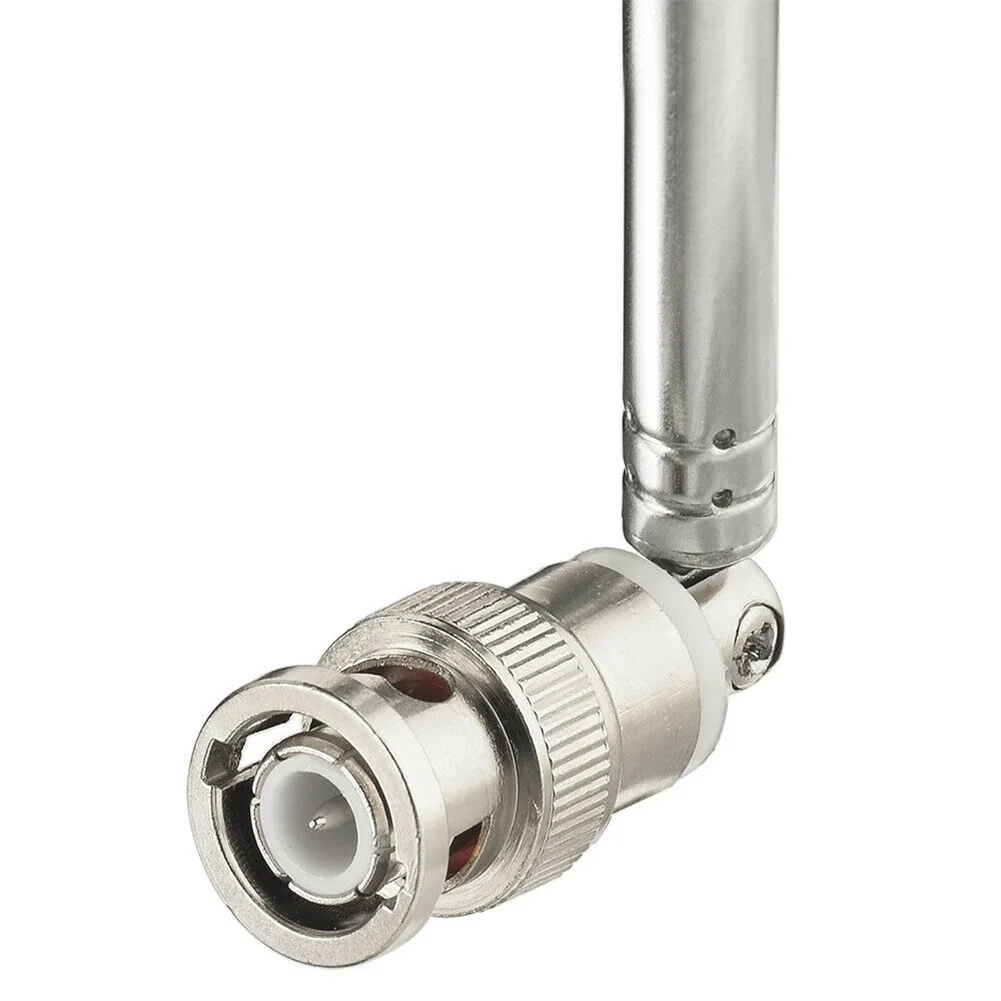 For Radio Scanner Antenna 20-1300MHz 7 Sections Telescopic BNC Male Antenna Auto Exterior Parts High Quanlity