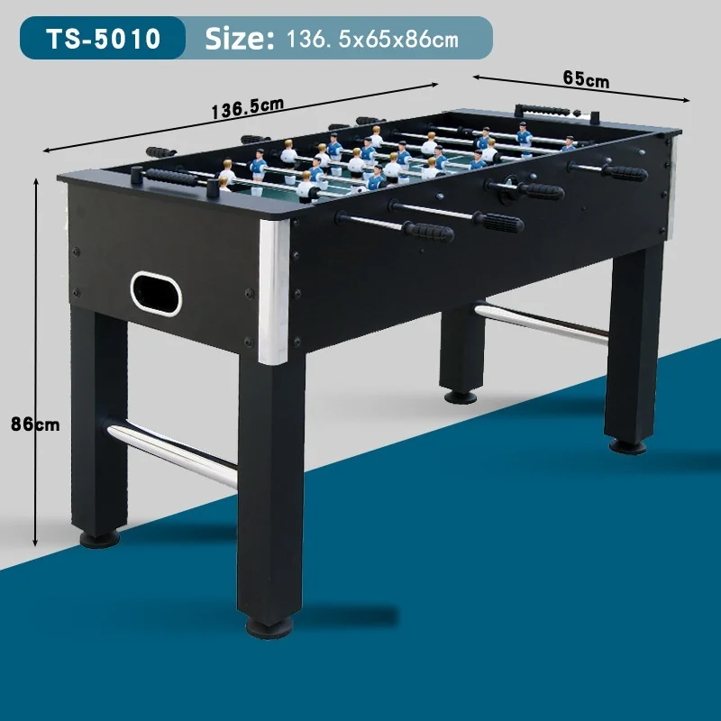 

Foosball Table Game 1.37M Soccer Tabletop Adult Large-sized Tabletops for Home Family Game Room Soccer Foosball Table Customized