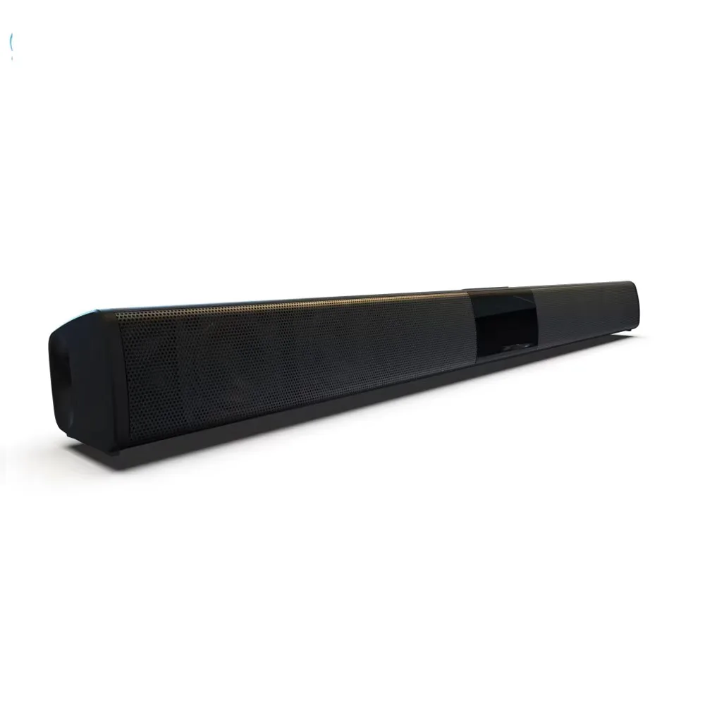

BS-28B TV Soundbar Wireless Speaker With FM Radio, Home Theater Surround Sound System TF Card/Aux/RCA Connection IPX4 Waterproof
