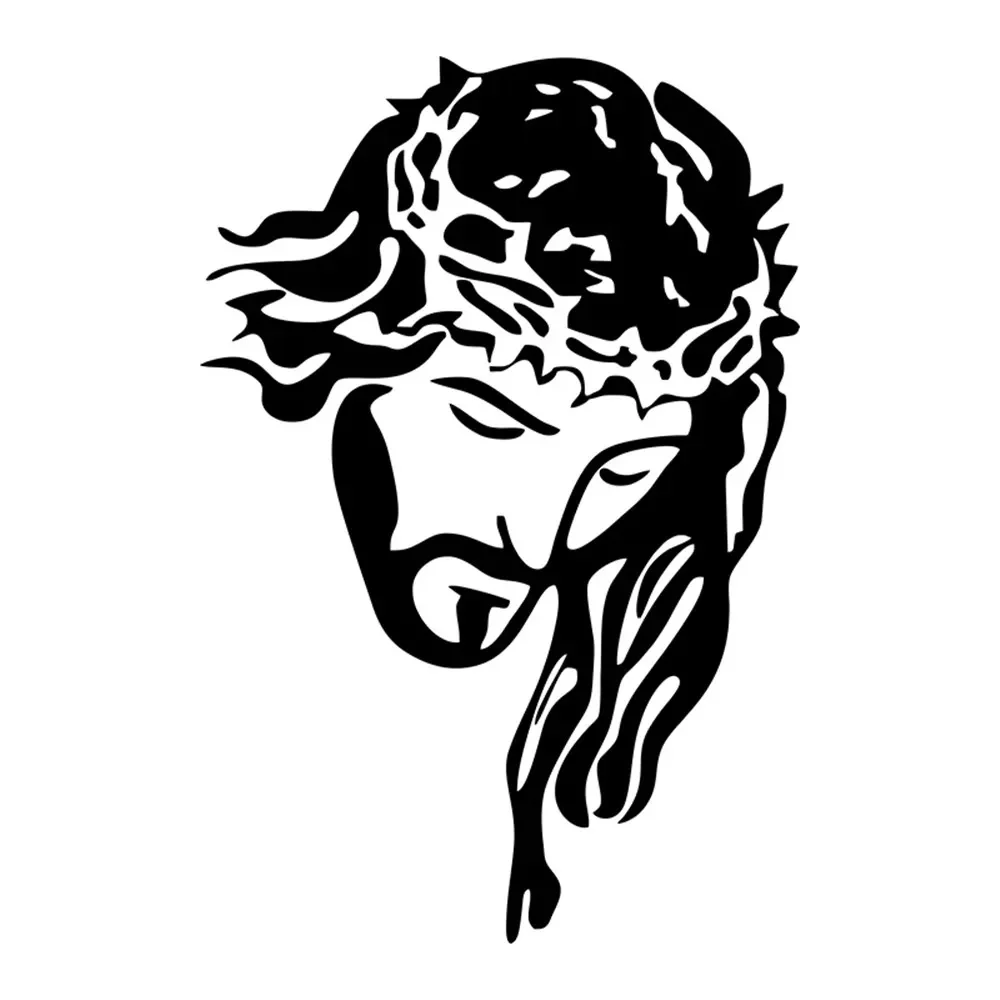 

Jesus Christ God graphic exterior decoration cover scratch car, motorcycle waterproof sticker, PVC accessories