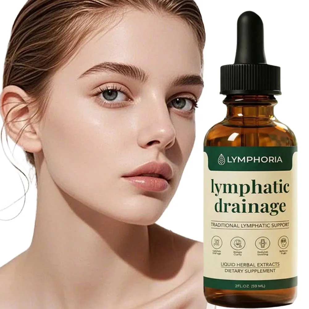 59ml Beauty&Health Premium Natural Herbal Body Care Ampoule Serum Drops For Lymphatic Drainage,Toxin Reduce,Improve Swelling