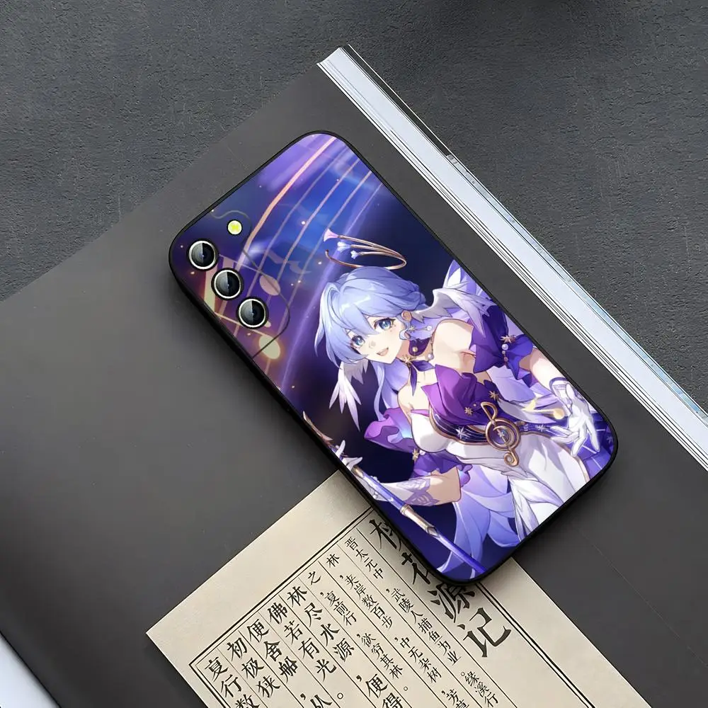 Honkai Star Rail Robin Phone Case for Samsung Galaxy S24 S22 S23 S25 S21 Ultra Fe Plus M54 A16 A34 A54 A24 A52 A53 Coque