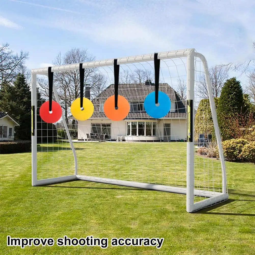 

Football Target Disc Set Football Training Target Discs with Adjustable Rope for Improving Reactive Agility Shoot for Football