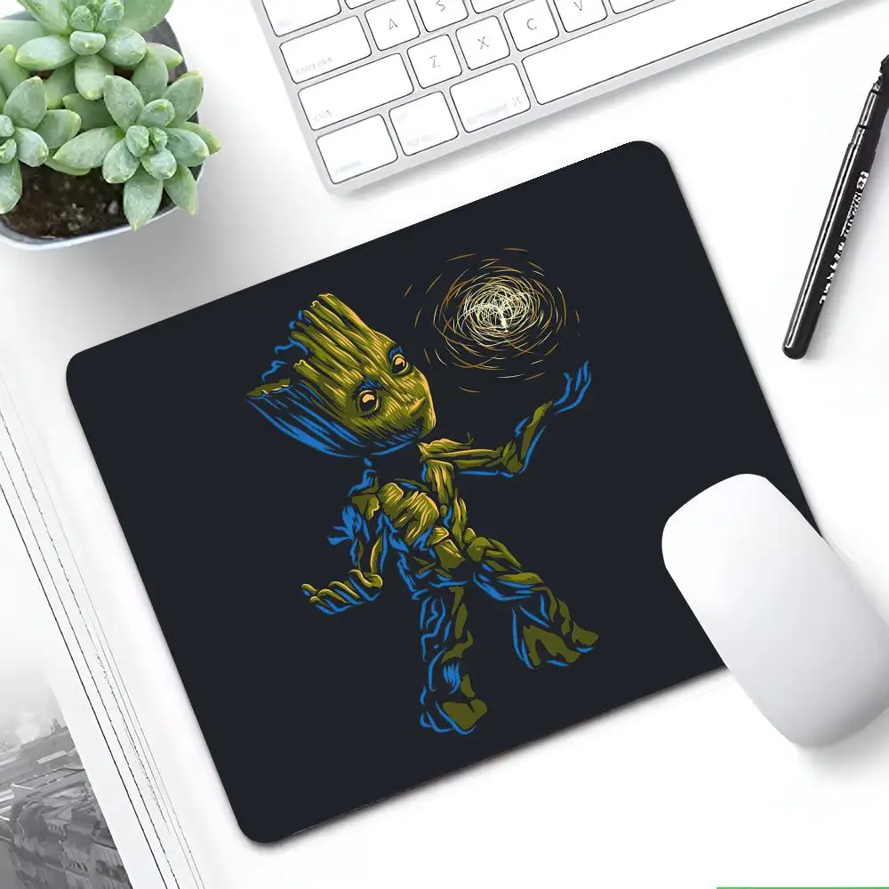 Marvel Baby Groot MINISO Mouse Pad E-sports players Game Accessories Game Keyboard Pad Gamer Desktop Mat Deskmat Keyboard Pad XX